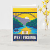 Staatsstolz | West Virginia Karte (Gelbe Blume)