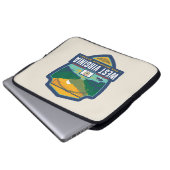 Staatsstolz | West Virginia Laptopschutzhülle (Vorne Knopf)