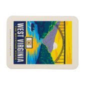 Staatsstolz | West Virginia Magnet (Horizontal)