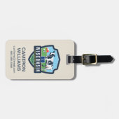 Staatsstolz | Wisconsin 2 Gepäckanhänger (Vorderseite horizontal)