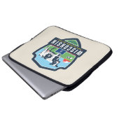 Staatsstolz | Wisconsin 2 Laptopschutzhülle (Vorne Knopf)