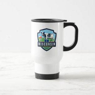 Staatsstolz   Wisconsin 2 Reisebecher