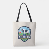 Staatsstolz | Wisconsin 2 Tasche (Rückseite)