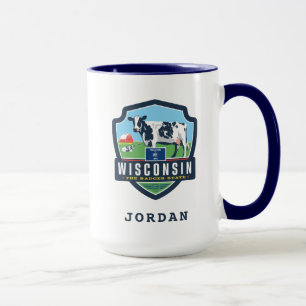 Staatsstolz   Wisconsin 2 Tasse
