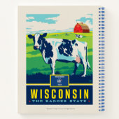 Staatsstolz | Wisconsin Notizblock (Rückseite)