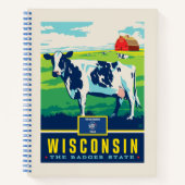 Staatsstolz | Wisconsin Notizblock (Vorderseite)