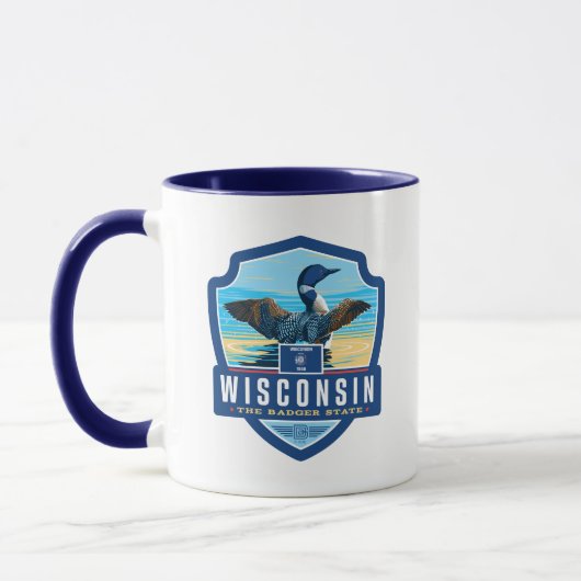 Staatsstolz | Wisconsin Tasse (Links)