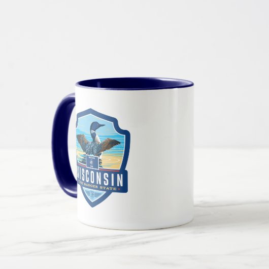 Staatsstolz | Wisconsin Tasse (Vorderseite Links)
