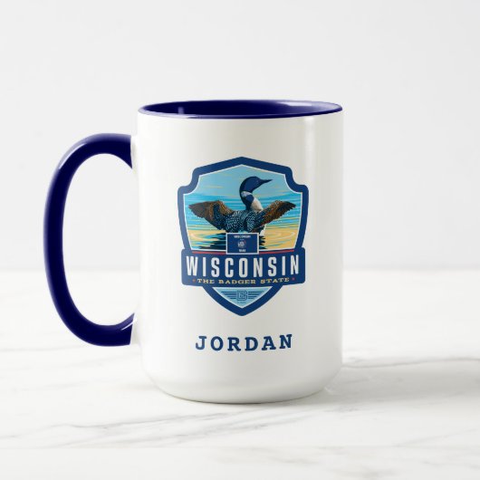 Staatsstolz | Wisconsin Tasse (Links)