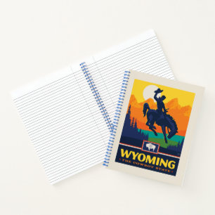 Staatsstolz   Wyoming Notizblock
