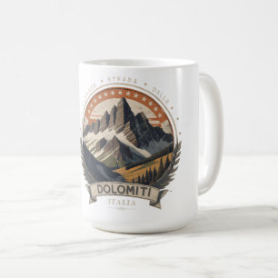 Staatsstraße 48 der Dolomiten Kaffeetasse
