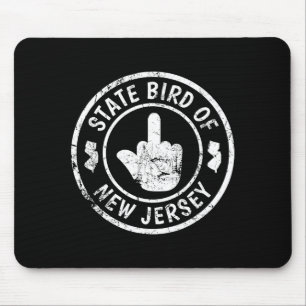 Staatsvogel von New Jersey Mittelfinger Lustig Abg Mousepad