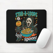 Stab-a-loops Horror Cereal Box Halloween Killer Br Mousepad (Mit Mouse)