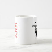 Stab A Mime Funny Mug Spaß Kaffeetasse (Mittel)