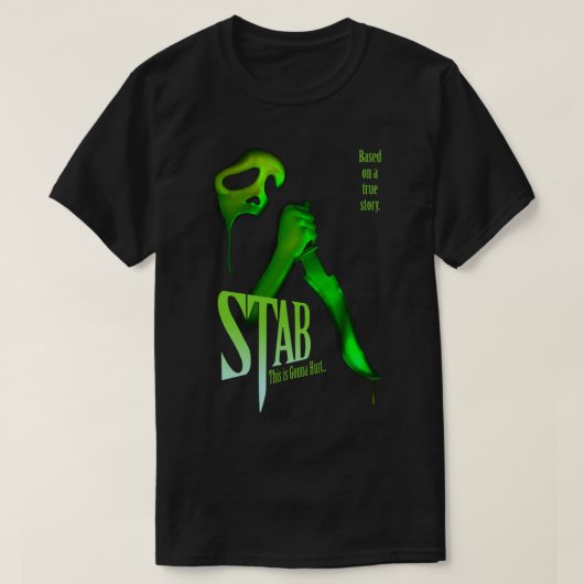 Stab (aus dem Scream-Film) Essential T - Shirt (Design vorne)