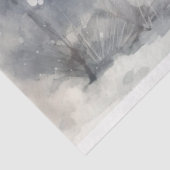 Stab im Schnee 1 Dekoupage Paper Seidenpapier (Ausschnitt)