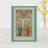 Stabat Mater (SAU 22) Stil 1 Leere Grußkarte Karte (Gelbe Blume)