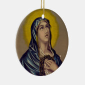 Stabat Mater unsere Lady der Trauern Keramik Ornament (Rechts)