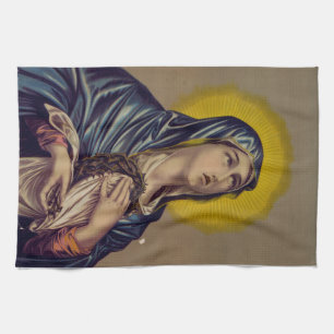 Stabat Mater Unsere Liebe Frau der Schmerzen Andac Geschirrtuch