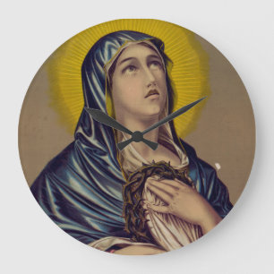 Stabat Mater Unsere Liebe Frau der Schmerzen Andac Große Wanduhr