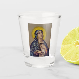 Stabat Mater Unsere Liebe Frau der Schmerzen Andac Schnapsglas