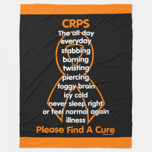 Stabbing Burning Twisting.. CRPS Fleecedecke