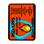 Stabbing Burning Twisting...RSD/CRPS Magnet (Vertikal)