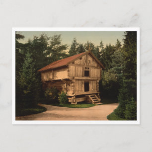 Stabbur, Oslo, Norwegen Postkarte
