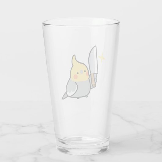 Stabby-Cockatiel Glas (Rückseite)