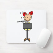 Stäbchenfigur Flöten-Mauspad Mousepad (Mit Mouse)