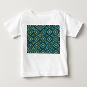 Stabförmige Diamanten - Aquamarin Baby T-shirt