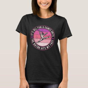 Stabhochspringen Majorette  2 T-Shirt