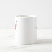 Stabhochspringender Stockfigur Kaffeetasse (Mittel)