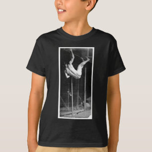 Stabhochspringer - Muybridge Vintage Foto 1885 T-Shirt