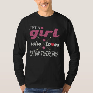 Stabhochspringerin ist einfach ein Mädchen, das St T-Shirt