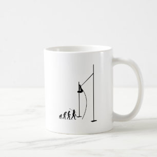 Stabhochsprung-Athlet Kaffeetasse