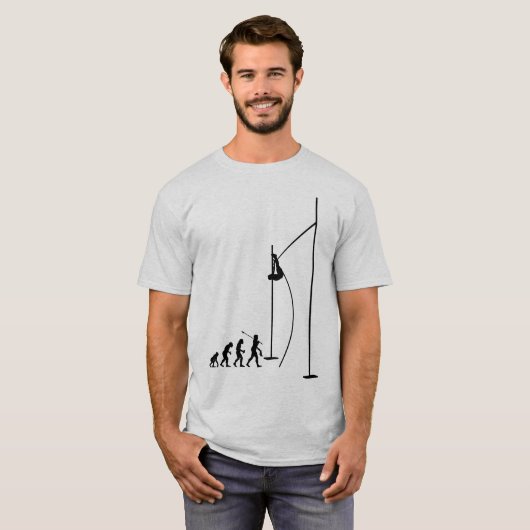 Stabhochsprung-Athlet T-Shirt (Vorne ganz)