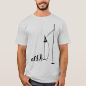 Stabhochsprung-Athlet T-Shirt (Vorderseite)