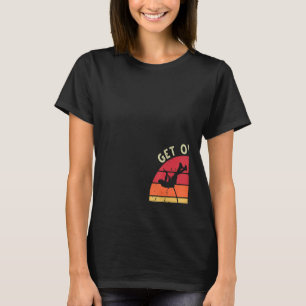Stabhochsprung-Distressed-Vintage-Look-Stabhochspr T-Shirt