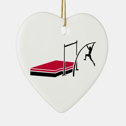 Stabhochsprung Keramikornament (Rechts)