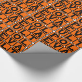 Stabhochsprung, Leichtathletikdisziplin Geschenkpapier (Ecke)