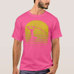Stabhochsprung - Retro-Optik Stabhochsprung T-Shirt