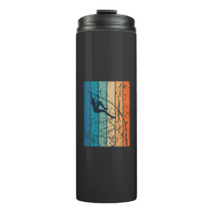 Stabhochsprung Retro Thermosbecher