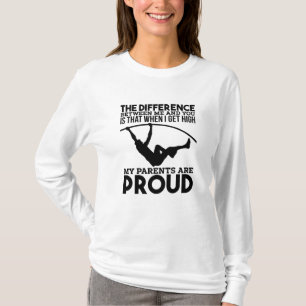 Stabhochsprung Sport T-Shirt