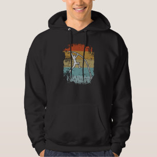 Stabhochsprung Stabhochsprung Retro Hoodie