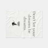 Stabhochsprungdecke Fleecedecke (Vorderseite (Horizontal))