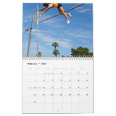 Stabhochsprungkalender Kalender (Feb 2027)