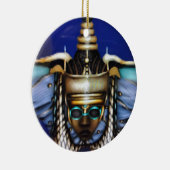 stabil, afrozentrisch keramik ornament (Rechts)