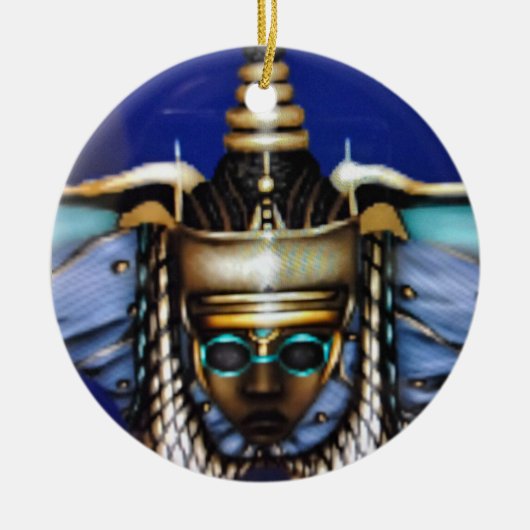 stabil, afrozentrisch keramik ornament (Vorne)