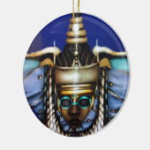 stabil, afrozentrisch keramik ornament (Links)